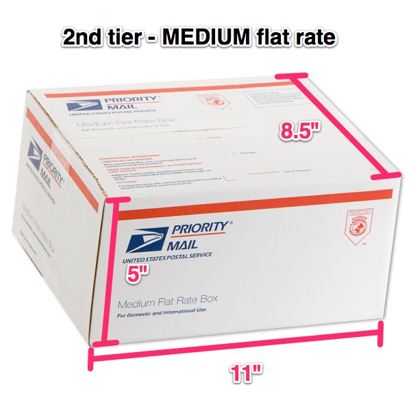 large flat rate priority mail box